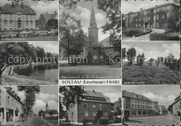 72128633 Soltau Rathaus Ratskeller Ehrenmal St Johanniskirche Krankenhaus Wilhel - Soltau