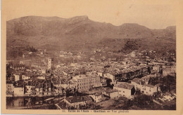 C21-11) QUILLAN (AUDE) VUE GENERALE - ( 2 SCANS ) - Autres & Non Classés