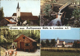 72128404 Aufhausen Oberpfalz Kirche Wasserrad Blockhaus Teilansicht Aufhausen Ob - Andere & Zonder Classificatie