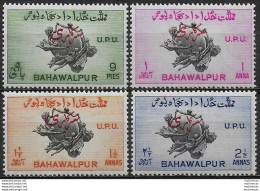 1949 Bahawalpur UPU Official 4v. MNH SG N. O28/O31 - Autres & Non Classés