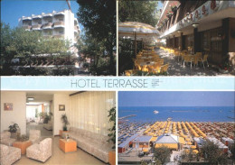 72128321 Valverde Di Cesenatico Hotel Terrasse Aufenthaltsraum Strandpanorama  - Autres & Non Classés