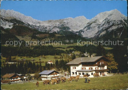 72128291 Scheffau Wilden Kaiser Gasthof Pension Alpenblick Scheffau Am Wilden Ka - Sonstige & Ohne Zuordnung