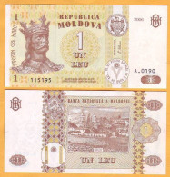 2006 Moldova ; Moldavie ; Moldau  "1 LEI  2006"  UNC - Moldavia