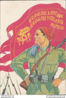 An435 Cartolina Militare Bersagliere A Vent'anni Bersagliere Tutta La Vita 1941 - Regiments