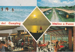 VADA - ROSIGNANO MARITTIMO - LIVORNO - CAMPING MOLINO A FUOCO - 5 VEDUTE - BAR - PARCHEGGIO AUTO - SPIAGGIA - 1984 - Livorno