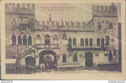 Ah115 Cartolina Capodistria Palazzo Comunale  Croazia - Andere & Zonder Classificatie