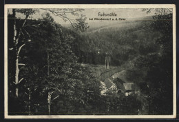 AK Wünschendorf /Elster, Gasthaus Fuchsmühle Kurt Fülle Aus Der Vogelschau  - Sonstige & Ohne Zuordnung