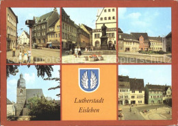 72127697 Eisleben Lutherdenkmal August-Bebel-Platz Petrikirche Lutherstadt Eisle - Eisleben