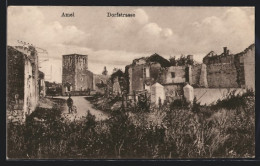 CPA Amel, Ruines Entlang Der Dorfstrasse  - Andere & Zonder Classificatie