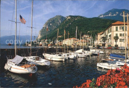 72127652 Menaggio Lago Di Como Segelhafen Menaggio Lago Di Como - Autres & Non Classés