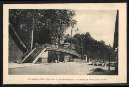 CPA Bar-le-Duc, Passerelle Sur Le Canal Et Pont Tournant  - Bar Le Duc