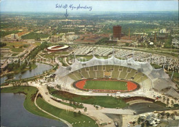 72126830 Nymphenburg Fliegeraufnahme Olympiastadion Mit Schloss Muenchen - Muenchen