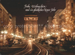 72126827 Mannheim Strassenpartie Zu Weihnachten Mannheim - Mannheim