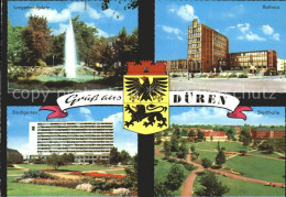 72126772 Dueren Rheinland Stadthalle Rathaus  Dueren - Düren