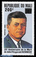 Mali 1992 200fr On 640fr, Stamp Out Of Set, Mint NH, History - American Presidents - Mali (1959-...)