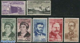 Portugese Guinea 1946 Discovery 500th Anniversary 7v, Mint NH, History - Religion - American Presidents - Explorers - .. - Esploratori