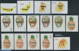 Tonga 1978 Definitives 15v, Mint NH, Nature - Fruit - Fruits