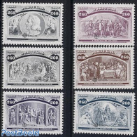 Portugal 1992 Columbus 6v (from S/s), Mint NH, History - Explorers - Unused Stamps