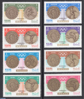 Manama 1968 Olympic Winners 8v, Mint NH, Sport - Athletics - Cycling - Fencing - Olympic Games - Swimming - Atletismo