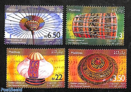 Maldives 2003 50 Years National Museum 4v, Mint NH, Art - Handicrafts - Museums - Museen