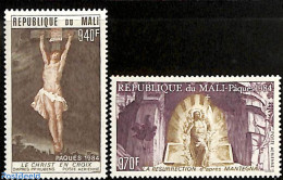 Mali 1984 Easter 2v, Mint NH, Religion - Religion - Art - Rubens - Malí (1959-...)