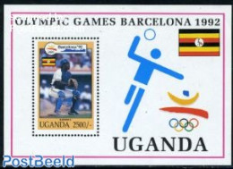 Uganda 1992 Olympic Games S/s, Baseball, Mint NH, Sport - Baseball - Olympic Games - Honkbal