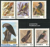 Zambia 1991 Birds 6v, Mint NH, Nature - Birds - Zambia (1965-...)