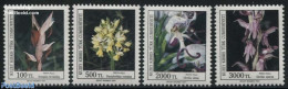 Turkish Cyprus 1991 Orchids 4v, Mint NH, Nature - Flowers & Plants - Orchids - Autres & Non Classés