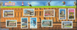 France 2003 Regions II 10v M/s, Mint NH, Nature - Transport - Various - Birds - Balloons - Lighthouses & Safety At Sea.. - Neufs