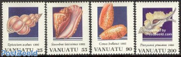 Vanuatu 1995 Shells 4v, Mint NH, Nature - Shells & Crustaceans - Meereswelt