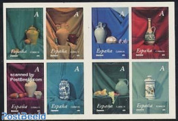 Spain 2004 Ceramics 8v In Booklet S-a, Mint NH, Stamp Booklets - Art - Ceramics - Neufs