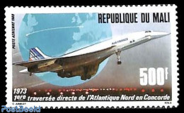 Mali 1988 Concorde 1v, Mint NH, Transport - Concorde - Aircraft & Aviation - Concorde