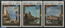 Cameroon 1972 Save Venice 3v, Mint NH, History - Unesco - Art - Paintings - Cameroon (1960-...)