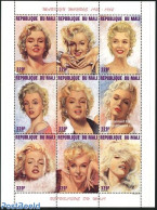 Mali 1996 Marilyn Monroe 9v M/s, Mint NH, Performance Art - Marilyn Monroe - Movie Stars - Actores