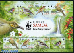 Samoa 2009 WWF, Birds M/s (with 2 Sets), Mint NH, Nature - Birds - World Wildlife Fund (WWF) - Samoa