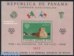 Panama 1967 Olympic Games Mexico S/s, Mint NH, Sport - Olympic Games - Panama