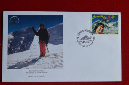 Bolivia 1999 Fdc B. Guarachi First Boliviano To Summit Everest Bolivie Andes Mountaineering Escalade Alpinisme - Klimmen