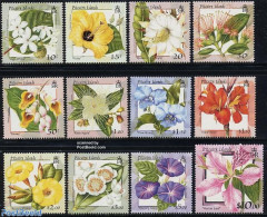 Pitcairn Islands 2000 Flowers 12v, Mint NH, Nature - Flowers & Plants - Autres & Non Classés