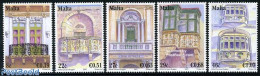 Malta 2007 Balcons 5v, Mint NH, Art - Architecture - Malte