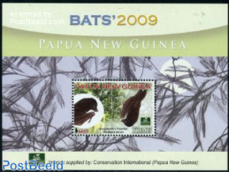 Papua New Guinea 2009 Bats S/s, Mint NH, Nature - Animals (others & Mixed) - Bats - Papua-Neuguinea