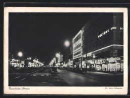 AK Berlin-Schöneberg, Blick In Die Tauentzien-Strasse Bei Nacht  - Schöneberg