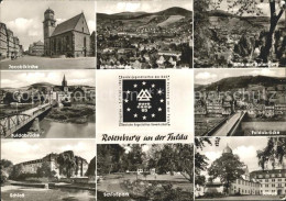 72126242 Rotenburg Fulda Jacobikirche Fuldabruecke Schlossbruecke Schloss Luftau - Altri & Non Classificati