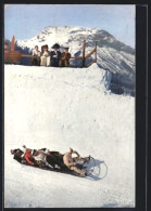 AK Wintersport, Bobsleigh-Rennen  - Deportes De Invierno