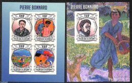 Burundi 2013 Pierre Bonnard 2 S/s, Imperforated, Mint NH, Art - Modern Art (1850-present) - Paintings - Otros & Sin Clasificación