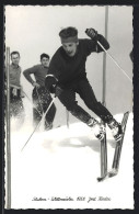 AK Skislalom - Weltmeister Jose Rieder Aus Dem Jahr 1958  - Deportes De Invierno