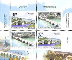 Bosnia Herzegovina - Serbian Adm. 2018 Europa, Bridges S/s, Mint NH, History - Europa (cept) - Art - Bridges And Tunnels - Bridges