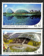 Singapore 2018 Joint Issue With Russia 2v, Mint NH, Various - Joint Issues - Art - Modern Architecture - Gezamelijke Uitgaven