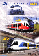 Hungary 2018 Railways S/s, Mint NH, Transport - Railways - Ungebraucht