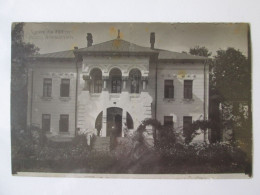 Rare! Romania-Falticeni:Le Palais Administratif,c.pos.photo Voyage 1926 /The Administrative Palace Mailed Photo Pos.1926 - Rumänien