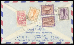 1956, Saudi Arabien, 110 U.a., Brief - Arabia Saudita